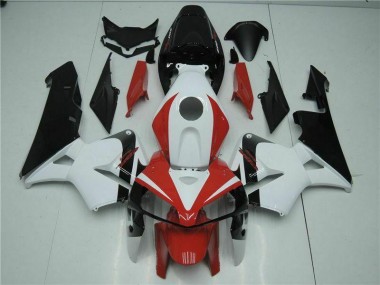 2005-2006 Red Honda CBR600RR Plastics Motorcycle Fairings