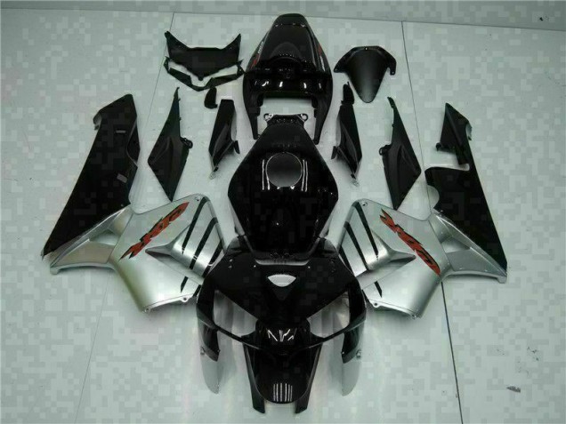 2005-2006 Silver Honda CBR600RR Motorcycle Fairings