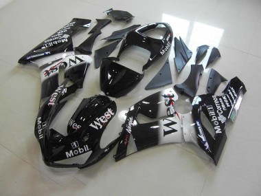 2005-2006 West Kawasaki Ninja ZX6R Motorcycle Fairings