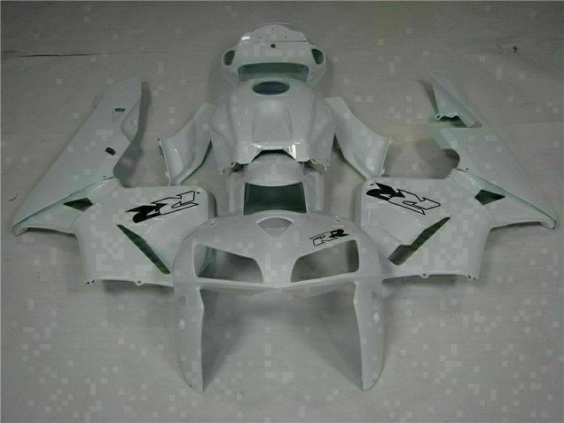 2005-2006 White Honda CBR600RR Fairing Kit