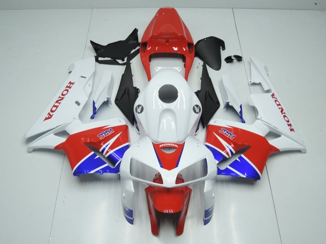 2005-2006 White Hrc Honda CBR600RR Motorcycle Fairings