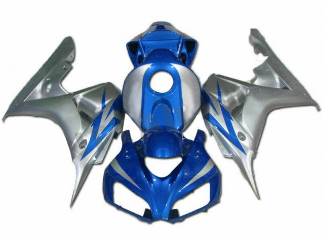 2006-2007 Blue Silver Honda CBR1000RR Motorcycle Fairings