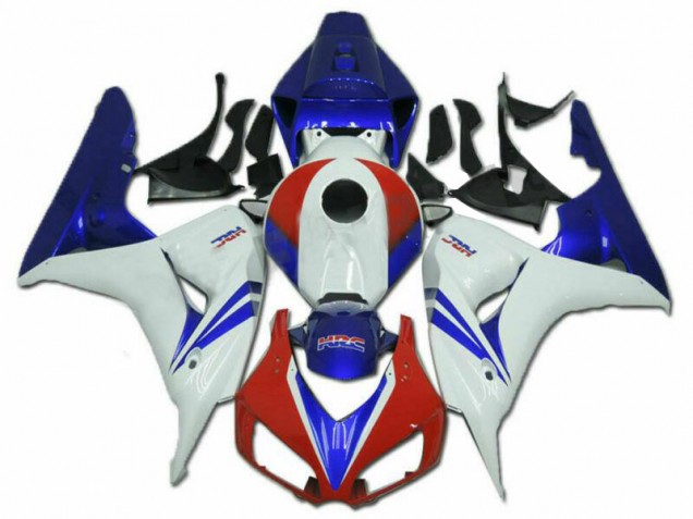 2006-2007 Blue White Honda CBR1000RR Motorcycle Fairings