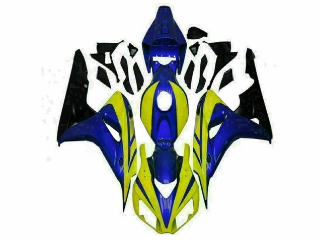 2006-2007 Blue Yellow Honda CBR1000RR Motorcycle Fairings