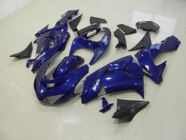 2006-2007 Dark Blue Kawasaki Ninja ZX10R Motorcycle Fairings