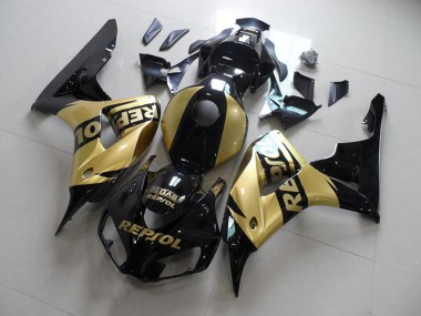 2006-2007 Gold Repsol Honda CBR1000RR Motorcycle Fairings