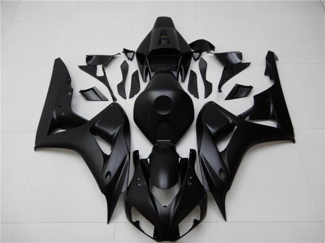 2006-2007 Matte Black Honda CBR1000RR Motorcycle Fairings