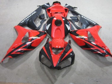 2006-2007 Red Black Fireblade Honda CBR1000RR Motorcycle Fairings