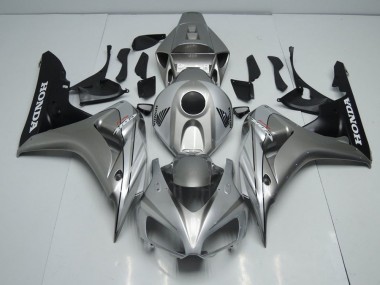 2006-2007 Silver Grey Honda CBR1000RR Motorcycle Fairings