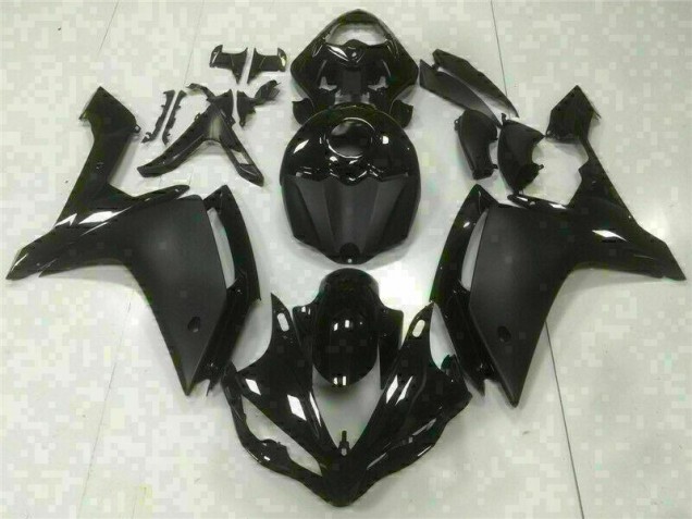 2007-2008 Black Yamaha YZF R1 Motorcycle Fairings & Plastics