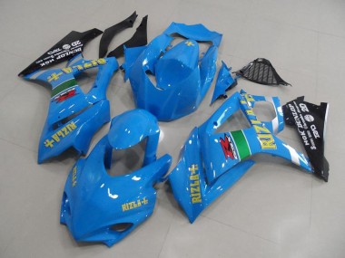 2007-2008 Blue Rizla Race Suzuki GSXR 1000 Motorcycle Fairings