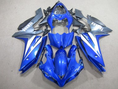 2007-2008 Blue Silver Yamaha YZF R1 Motorcycle Fairings