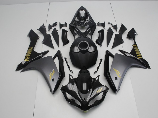 2007-2008 Grey Black Yamaha YZF R1 Motorcycle Fairings