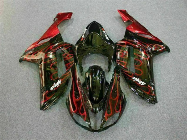 2007-2008 Kawasaki Ninja ZX6R Full Fairing Kit