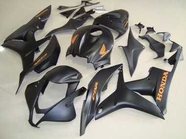 2007-2008 Matte Black Honda CBR600RR Motorcycle Fairings