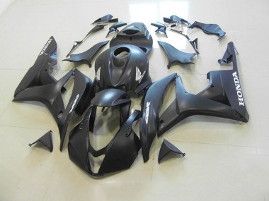 2007-2008 Matte Black Race Version Honda CBR600RR Motorcycle Fairings