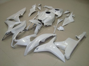 2007-2008 Pearl White Honda CBR600RR Motorcycle Fairings