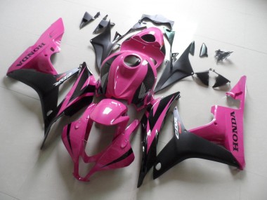 2007-2008 Pink Black Honda CBR600RR Motorcycle Fairings