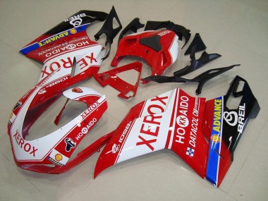 2007-2012 Xerox Ducati 848 1098 1198 Motorcycle Fairings