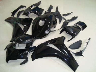 2008-2011 All Black with No Decals Honda CBR1000RR Motorcycle Fairings