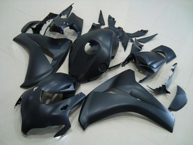 2008-2011 All Matte Black Honda CBR1000RR Motorcycle Fairings