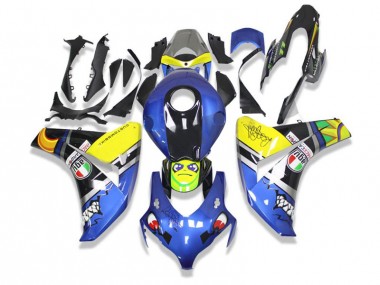 2008-2011 Blue Shark Honda CBR1000RR Motorcycle Fairings