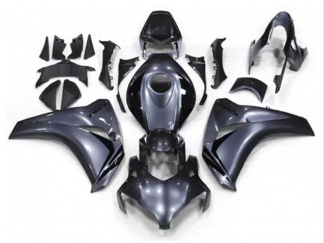 2008-2011 Grey Black Honda CBR1000RR Motorcycle Fairings