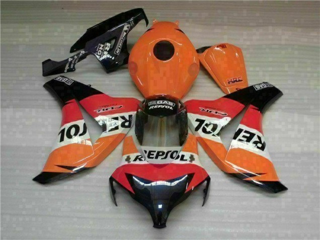 2008-2011 Orange Honda CBR1000RR Complete Fairing Kit