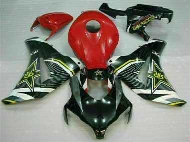 2008-2011 Red Black Honda CBR1000RR Motorcycle Fairings