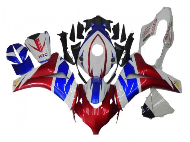 2008-2011 Red Blue White Honda CBR1000RR Motorcycle Fairings