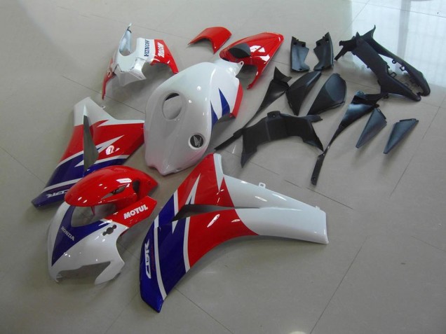 2008-2011 Red White Blue Motull Honda CBR1000RR Motorcycle Fairings