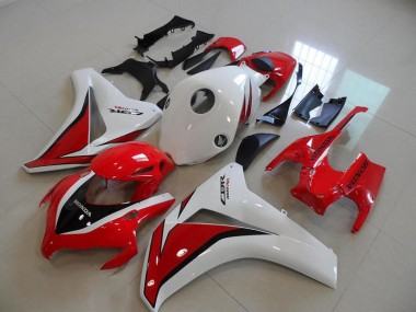 2008-2011 Red White Honda CBR1000RR Motorcycle Fairings