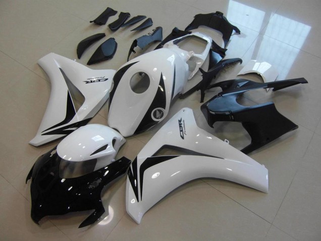 2008-2011 White Black Honda CBR1000RR Motorcycle Fairings