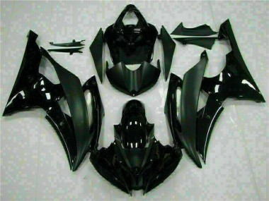 2008-2016 Black Yamaha YZF R6 Motorcycle Fairings