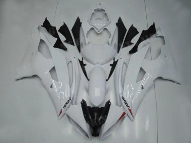 2008-2016 White Yamaha YZF R6 Fairing Kit & Bodywork