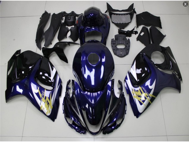 2008-2019 Blue Gold Suzuki GSXR 1300 Motorcycle Fairings & Bodywork