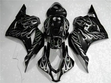 2009-2012 Black Honda CBR600RR Motorcycle Fairings