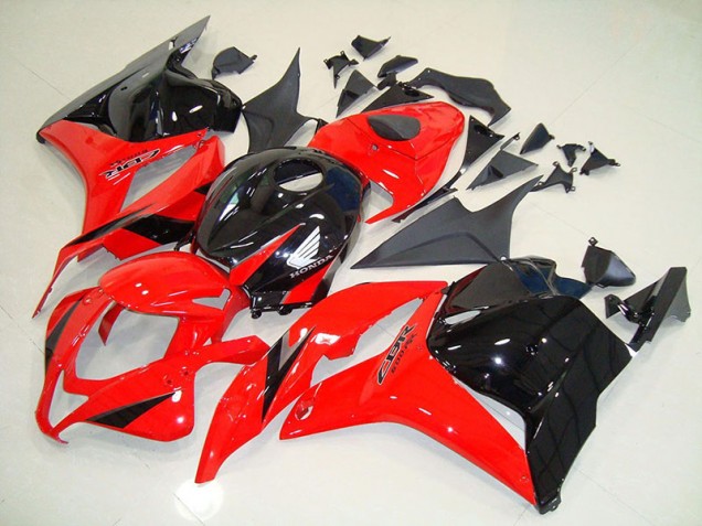 2009-2012 Red Black Honda CBR600RR Full Fairing Kit