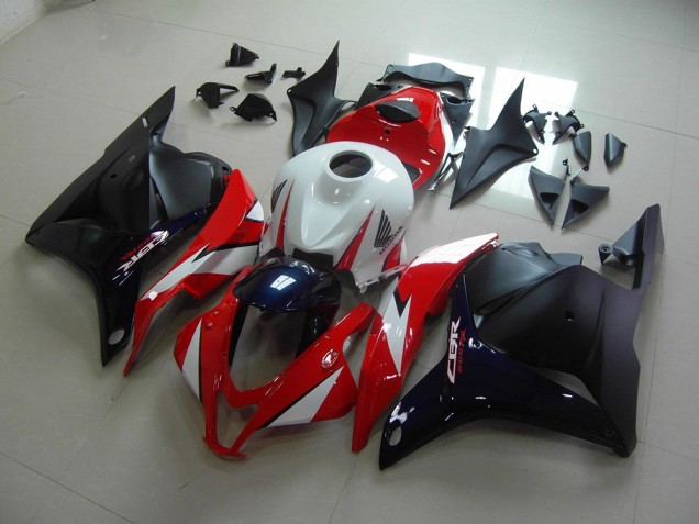 2009-2012 Red Dark Blue Honda CBR600RR Motorcycle Fairings