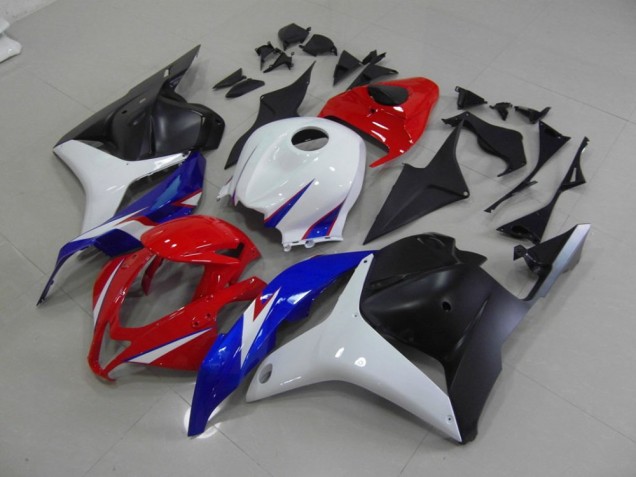 2009-2012 Red White Black Honda CBR600RR Motorcycle Fairings