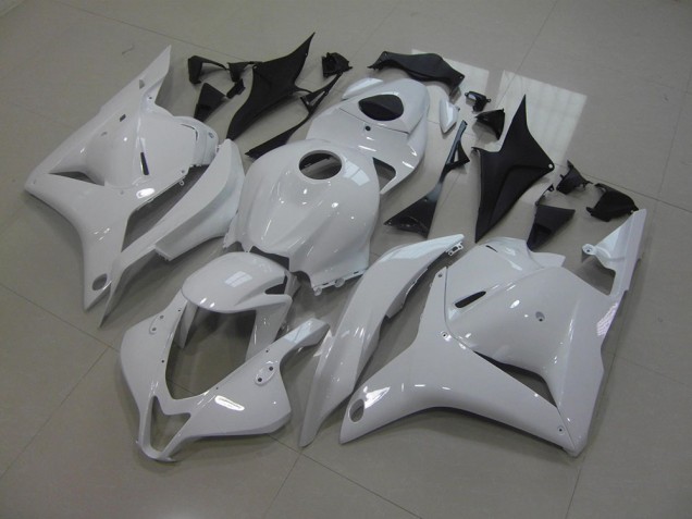 2009-2012 White Honda CBR600RR Motorcycle Fairings