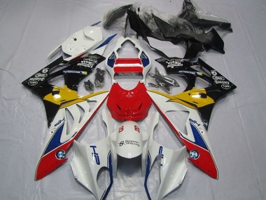 2009-2014 Red White Yellow BMW S1000RR Motorcycle Fairings