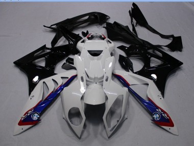 2009-2014 White Black Blue BMW S1000RR Motorcycle Fairings