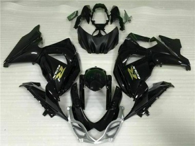 2009-2016 Black Suzuki GSXR1000 Full Fairing Kit