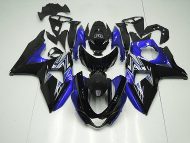 2009-2016 Blue and Black Suzuki GSXR 1000 Motorcycle Fairings