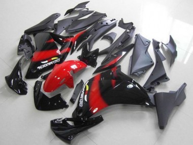 2011-2013 Black Red Honda CBR250RR Motorcycle Fairings