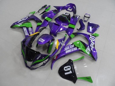 2011-2015 Purple Eva Kawasaki Ninja ZX10R Motorcycle Fairings