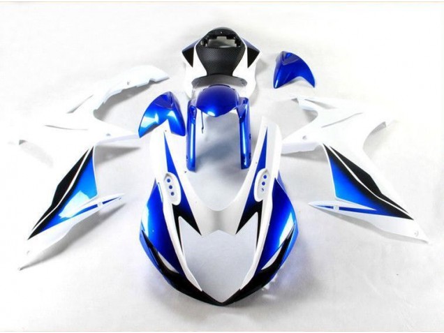 2011-2020 Blue White Suzuki GSXR 600/750 Motorcycle Fairings Replacement