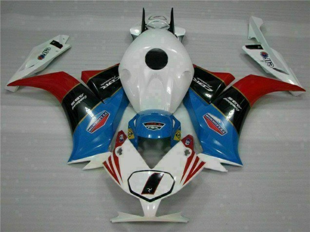 2012-2016 Blue White Honda CBR1000RR Motorcycle Fairings