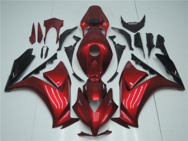 2012-2016 Red Black Honda CBR1000RR Injection Motorcycle Fairings